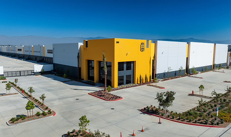 Birtcher Logistics Center Construction Progress