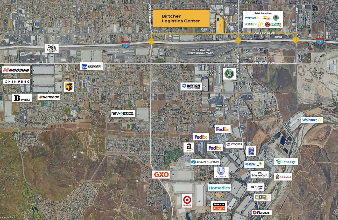 Birtcher Logistics Center Rialto Render